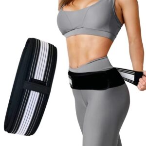 ADJUSTABLE 2 PANEL ABDOMINAL BINDER And Lower Back Support Belt