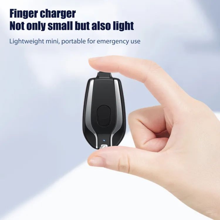 Android Keychain Phone Charger Emergency Power Banks Retractable Plug Power Fast Charging - Image 3