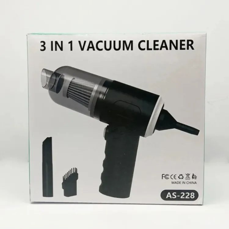 3 In 1 Portable Car Vacuum Cleaner - Image 3