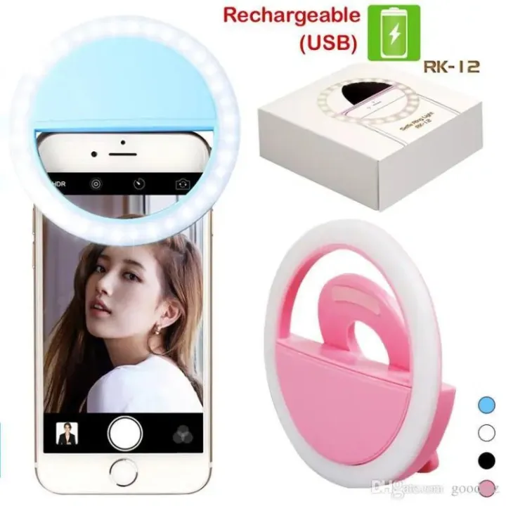 Mobile Selfie Ring Light Portable Selfie LED Ring Light For Mobile Phones