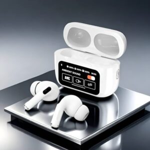 A9 Pro 2 Earbuds With LCD Tablet Airpods