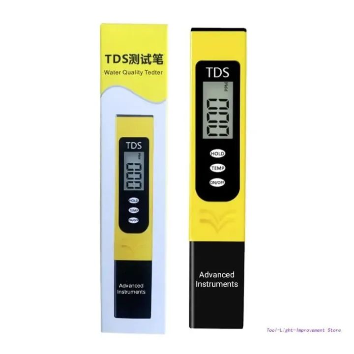 ADVANCED™ Digital Pocket TDS Meter With Temperature And Water Quality Measurement Testing Meter