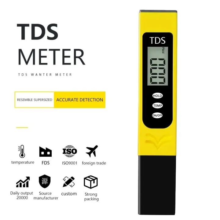 ADVANCED™ Digital Pocket TDS Meter With Temperature And Water Quality Measurement Testing Meter - Image 2