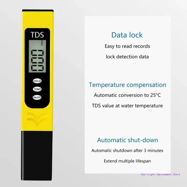 ADVANCED™ Digital Pocket TDS Meter With Temperature And Water Quality Measurement Testing Meter - Image 3