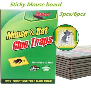 Sticky Mouse Board Efficient Strong Big Rat Paste Household Mousetrap Rat Poison Rat Glue Boards Clip