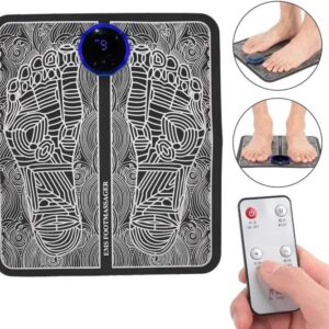 Remote EMS Foot Massager Pad With Remote