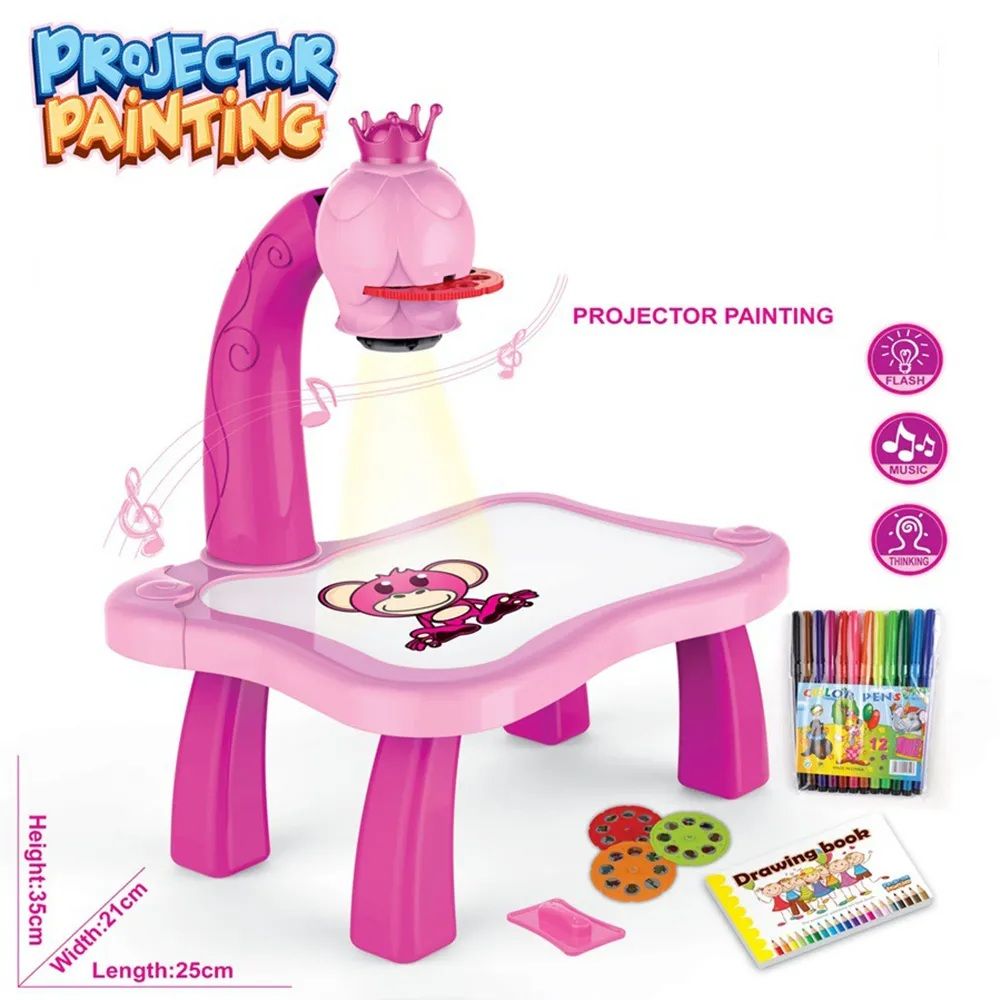 Kids Drawing Projector, Trace And Toy Drawing Board - Image 2