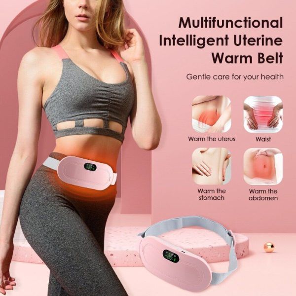 Period Cramps Heating And Vibrating Digital Period Pad Women’s Care Pain Relief. - Image 2