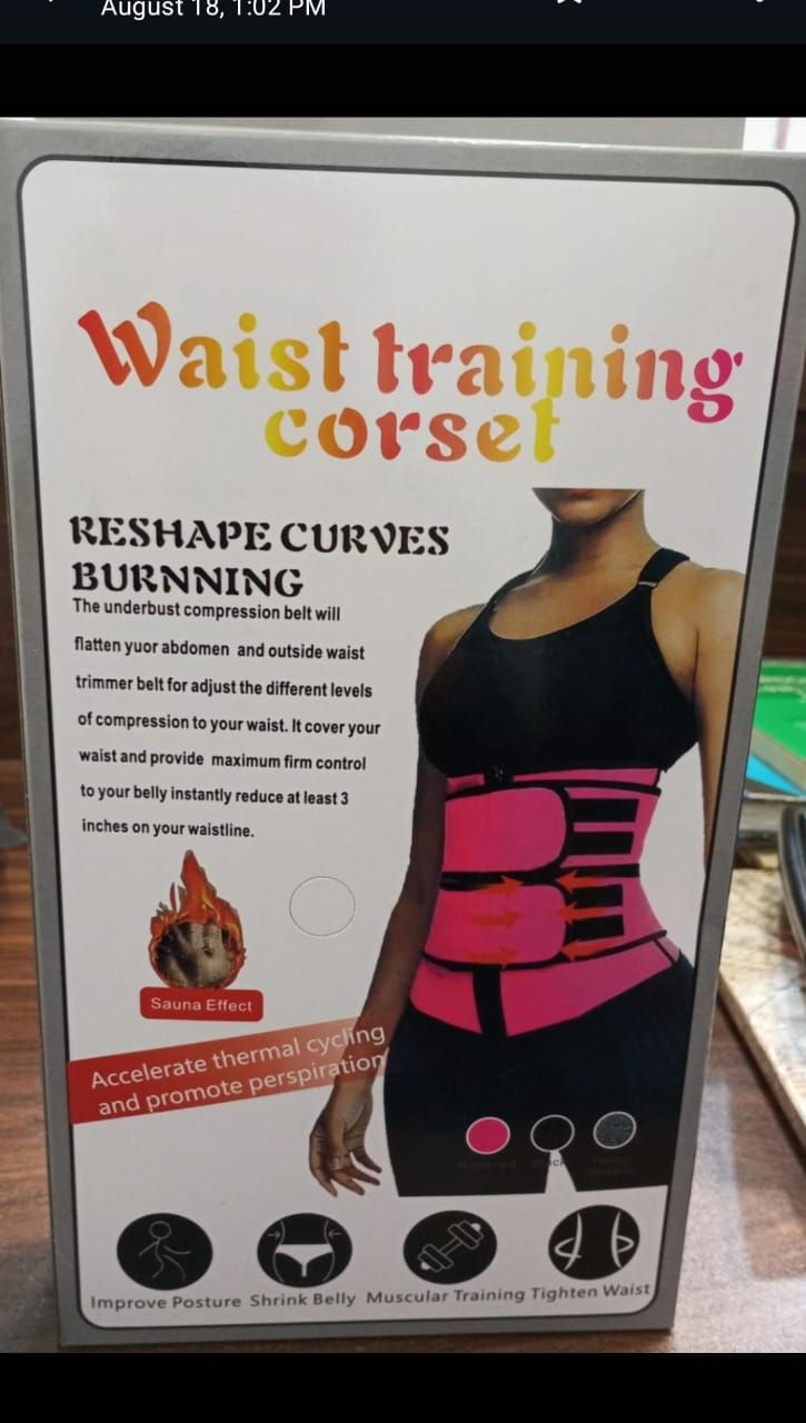 Reshape Curves Burning Belt High Quality Slimer Belt Free Size - Image 2