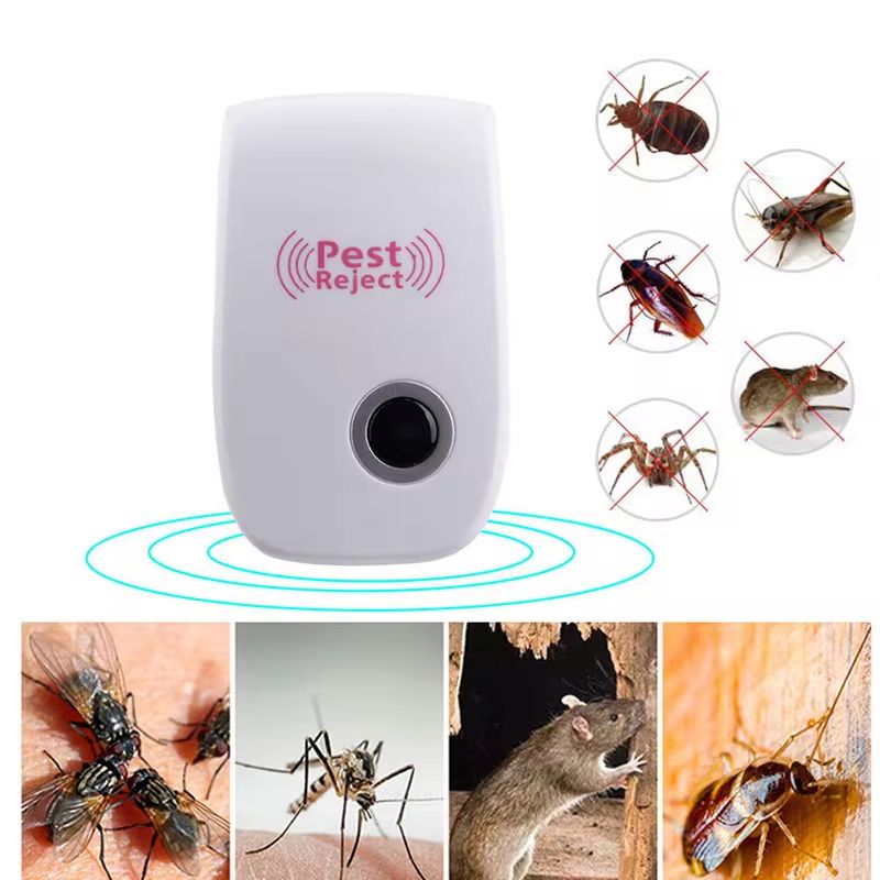 Ultrasonic Pest Repeller Electronic Plug In Rodent Mouse Roach Bug Insect Repellent Indoor Home Kitchen Etc - Image 4